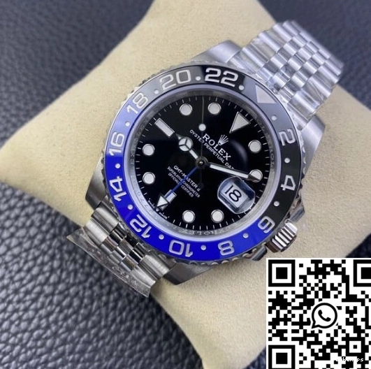 Rolex Black Clean GMT Dial M126710BLNR-0002 Factory Master II 0308